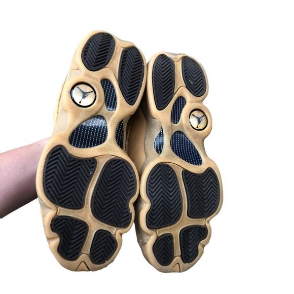 RARE 2017 Air Jordan 13 Retro Wheat Size 5.5 Brown Suede - Picture 2 of 16